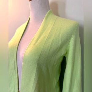 [Lilly Pulitzer] Green Wool Blend Cardigan Sz: S ☘️